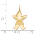 thumbnail image 2 of 14K Yellow Gold Kid Charm, 2 of 2