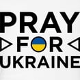thumbnail image 3 of CafePress - Pray For Ukraine Women's Light Pajamas - Women's Short Sleeve Print T-Shirt and Pants Light Cotton Pajama Set, 3 of 7
