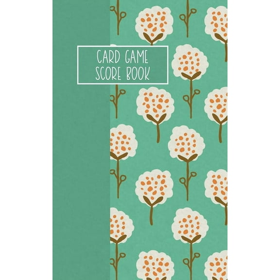 Card Game Score Book: For Tracking Your Favorite Games - Trees, (Paperback)