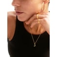 thumbnail image 5 of Bestyle Twisted Initial J Pendant Necklace for Women Gold Plated Letter Personalized Statement Jewelry Gifts for Mother's Day Birthday, 5 of 9
