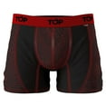 thumbnail image 3 of TOP Wear - Men's Microfiber & Copper Boxer Briefs - Pack of 3 - Soft, Breathable, Snug Fit, 3 of 5