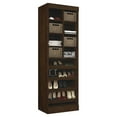 thumbnail image 2 of Pur by Bestar 25" Multi-Storage Cubby in Chocolate, 2 of 3