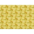 thumbnail image 1 of Ahgly Company Machine Washable Indoor Rectangle Transitional Bold Yellow Area Rugs, 6' x 9', 1 of 7