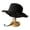Black, variant on Large Head Sun Hat, Breathable Mesh Wide Brim Cap with Adjustable Fit, Shapeable Brim & Windproof Strap, Quick-Dry Outdoor Hat for Hiking, Beach, Fishing & Camping(Khaki)