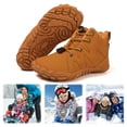 thumbnail image 1 of Botas Tobillo Minimalistas Botines Altos Zapatos Senderismo Descalzos Cortas A Prueba Nieve Invierno para Ligeras Impermeables Antideslizantes Escalada, 1 of 9
