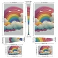 thumbnail image 3 of Skin Sticker for PS5 Slim Standard PS5 Pro Disc Digital Edition Console and Controllers Decals for Playstation 5 (Rainbow Cloud,PS5 Slim Disc Edition), 3 of 5