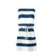thumbnail image 4 of ICHUANYI Clearance Fashion Women Casual Sleeveless Bandage Stripe Printing Loose Tube Dress(Blue, L) ICHUANYI WER2023080909949, 4 of 5