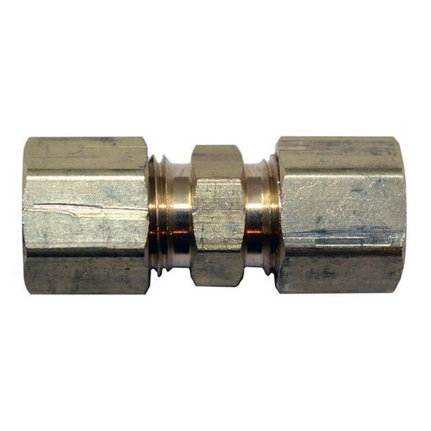 0.25 Fuel Line Compression Union Nylon