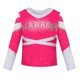thumbnail image 1 of 2023 Stranger Things Cosplay disfraz niñas chaleco y falda flores hechas a mano moda trajes 3 piezas animadora zhangmenya LED, 1 of 2