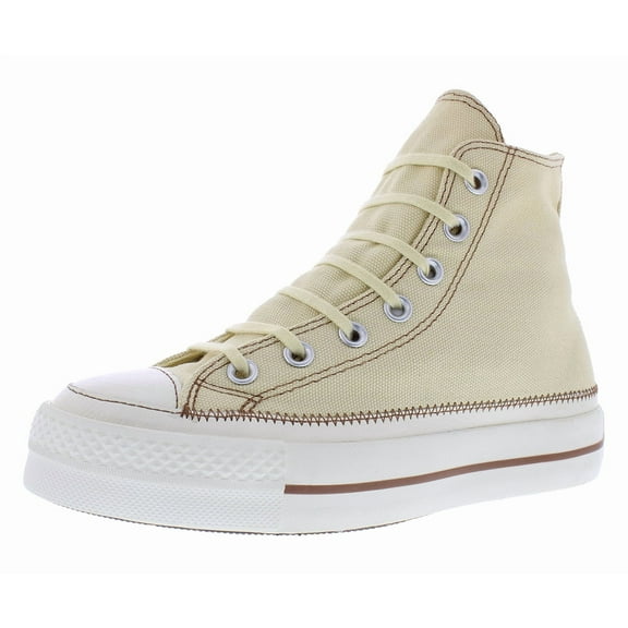 Converse Chuck Taylor All Star Lift High Platform Womens Shoes Size 6, Color: Open Sesame/Egret/Clay Pot