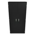 thumbnail image 2 of HON Brigade Storage Cabinet | 5 Adjustable Shelves | 36"W x 18-1/8"D x 72"H | Black Finish, 2 of 4