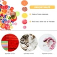 thumbnail image 2 of Mixed Resin Buttons 1980 Pcs Colored Decor Crafts Clothes Accessories Scrapbook Embellishments, 2 of 6