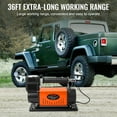 thumbnail image 6 of VEVOR 12V Air Compressor Heavy Duty 150PSI Offroad Air Compressor Portable Truck Tire Inflator Air Pump for Jeep SUV 4x4 Vehicle RV For up to 35 Inch Tires, 6 of 9