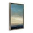 thumbnail image 4 of Stupell Industries Deep Blue Ocean Abstract Coastal Painting Brown Floater Framed Canvas Art Print Wall Art, 17 x 25, 4 of 10