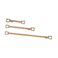 thumbnail image 4 of 3 PCS Camping Lanyards con broches de espacio liviano para guardar la tienda de carpas correas para el hombro para trekking actividades al aire libre Caqui, 4 of 8
