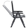 thumbnail image 5 of vidaXL Chaises Longues de Jardin 2 Pcs Plastique Anthracite, 5 of 5