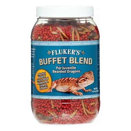 Fluker's Bearded Dragon Diet for Juveniles, 4.4 (Best Worms For Baby Bearded Dragons)