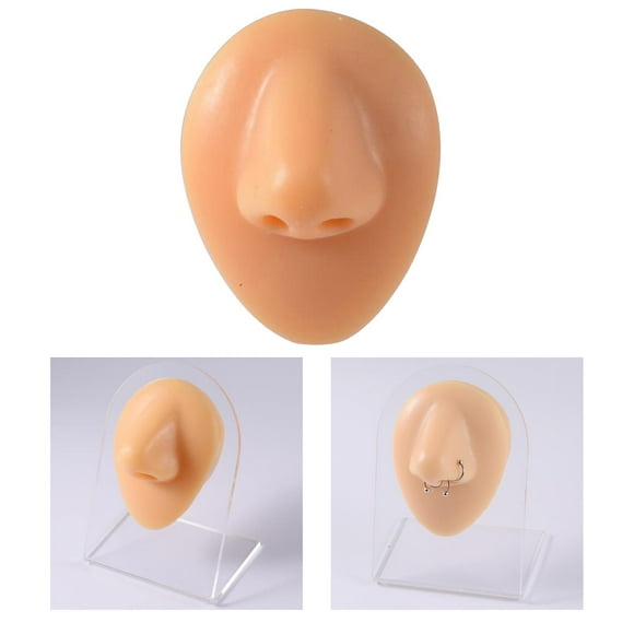Human Part Model Practical Soft Feelings Silicone Modeling for Tool nose 8cm