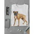 thumbnail image 3 of German Boxer In Watercolor Tee Men's -Image by Shutterstock, 3 of 4