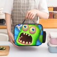 thumbnail image 4 of My Singing Monsters Lunch Bags Insulated Soft Lunch Box Reusable Large Capacity Lunch Tote Bag for Office Picnic School, 4 of 8