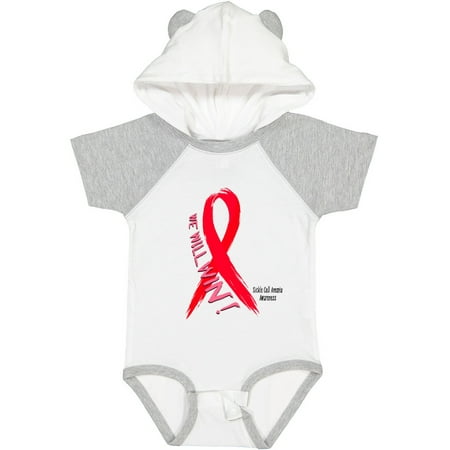 

Inktastic We Will Win Against Sickle Cell Ribbon Gift Baby Boy or Baby Girl Bodysuit
