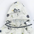 thumbnail image 4 of TEDOYE Toddler Children's onePCS Raincoats cartoon full print lightweight hooded Raincoats for boys and girls waterproof jumpsuit Leisure Wear, 8-9 Years, 4 of 6