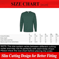 thumbnail image 2 of Hanes Essential Tee Shirt Long Sleeve Cotton, Sizes S-3XL, 2 of 5