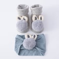 thumbnail image 6 of Baby Boy Girl Boots Newborn Shoes Winter Snow Anti-Slip Soft Sole Warm Infant Toddler Pre Walker Booties, 6 of 6