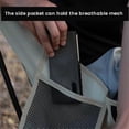 thumbnail image 2 of Outdoor Folding Picnic Hiking Travel Backpack Beach Moon Fishing Portable Chair Creamy White, 2 of 5
