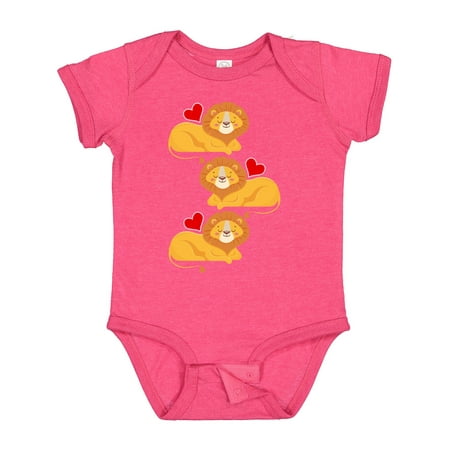 

Inktastic Lion Jungle Animals Outfit Gift Baby Boy or Baby Girl Bodysuit