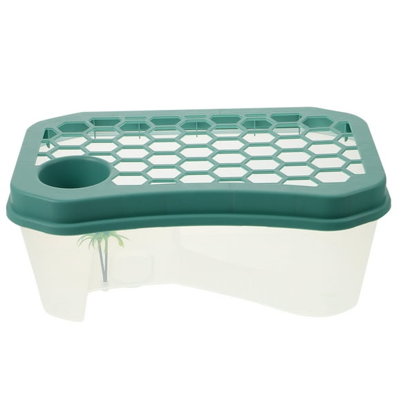 1 Ensemble de Réservoir pour Tortue avec Plateforme Réservoir Créatif pour Tortue Réservoir Pratique pour Tortue Aquarium