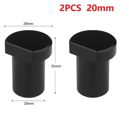 

BAMILL 2PC Aluminum alloy Workbench Peg Brake Stops Clamp 19/20mm Bench Dog Limit Block