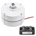 thumbnail image 2 of 200W Three-Phase Alternator Rare Earth NdFeB Permanent Magnet Generator 750rpm 12V High Speed Permanent Magnet Generator AC Alternator with Controller for Vertical Horizontal Wind, 2 of 7