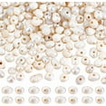 thumbnail image 1 of 200 perlas de agua dulce de 1,5 a 2 mm en forma de patata, pequeñas perlas naturales, espaciadoras sueltas., 1 of 5