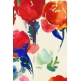 thumbnail image 2 of Jensen, Asia 13x18 White Modern Wood Framed Museum Art Print Titled - Fresh Spring Florals I, 2 of 4