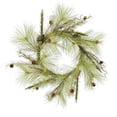 thumbnail image 1 of Vickerman D183524 24 in. Jasper Pine Wreath, 1 of 2