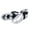 Silver, variant on Tiger Claw- Sparmaster Kicks - Sparring Shoes/Footgear - Black - Child 10 Foot Length: 9 3/4"