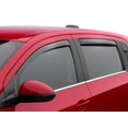 thumbnail image 1 of Fits 2017-2023 Honda Ridgeline Weathertech Rainguard 82879 Aerodynamic Design; In-Channel; Dark Smoke; Acrylic; Set of 4, 1 of 1