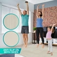 thumbnail image 6 of Yes4All 12 pcs Interlocking Exercise Foam Mats, Cover 48 SQFT, 7/16 inch, Walnut Wood Light Color, 6 of 9