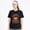 Black-12, variant on Women's Cotton T-Shirt Pumpkin Daddy Jack O Lantern Graphic Halloween Tee