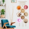 thumbnail image 1 of Bohemian Style Hat Storage Rack Creative Retro Handmade Cotton Rope Woven Wall Display Rack Cloakroom Finishing Rack for Storing Hats, 1 of 9