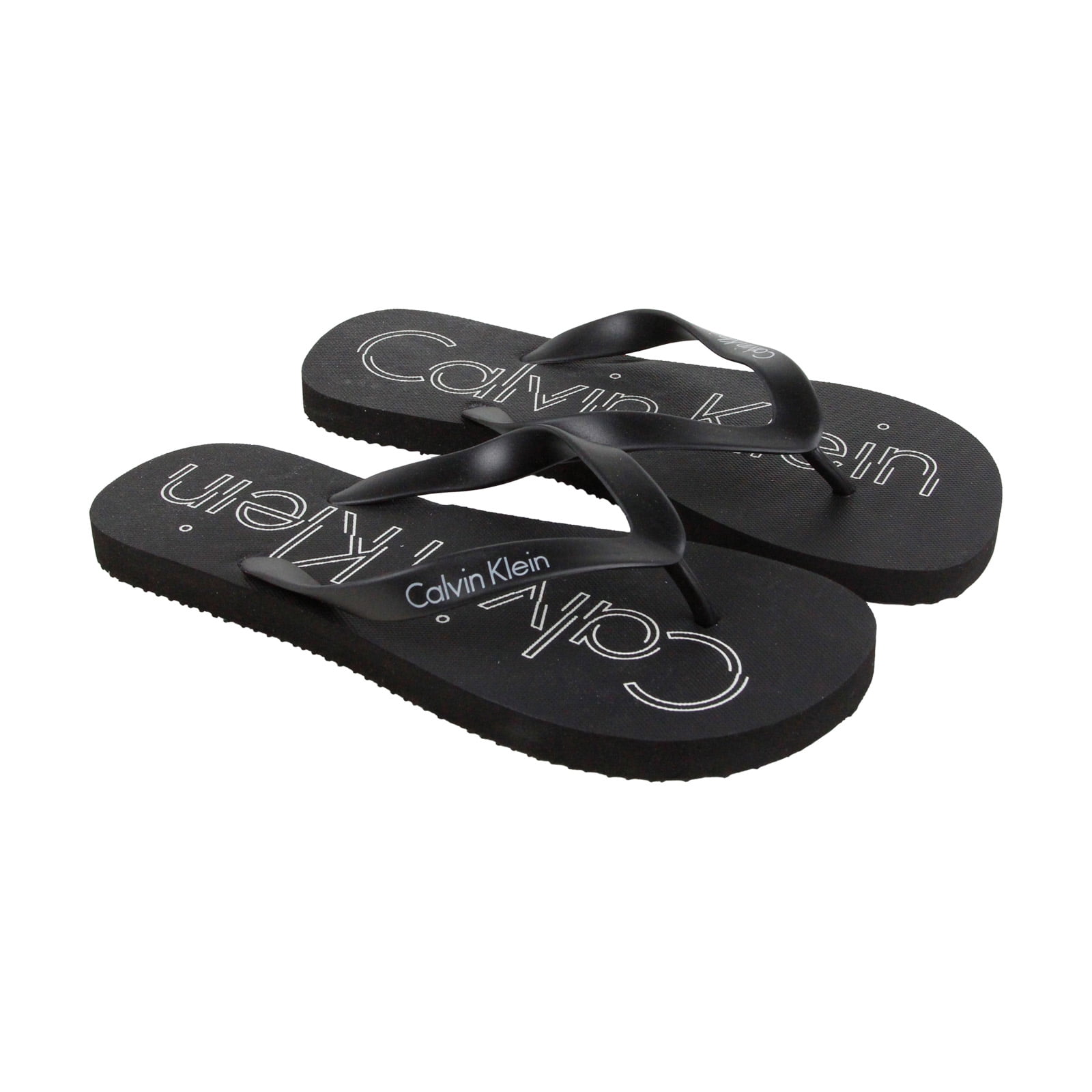 mens flip flops calvin klein