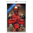 thumbnail image 3 of Marvel Comics - Deadpool - Pose Wall Poster with Wooden Magnetic Frame, 22.375" x 34", 3 of 6