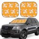 thumbnail image 1 of Fotbe Flying Ducks Juego de 2 Piezas de Parasoles para Parabrisas | Bloqueador Solar para Auto | Accesorios Plegables para Protección Solar Interior-Medium, 1 of 6