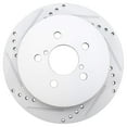 thumbnail image 6 of TRQ Rear Metallic Brake Pad & Performance Drilled Slotted Rotor Kit w/Chemicals BKA17577 Fits select: 2005-2007 SUBARU LEGACY, 2008-2009 SUBARU OUTBACK, 6 of 6
