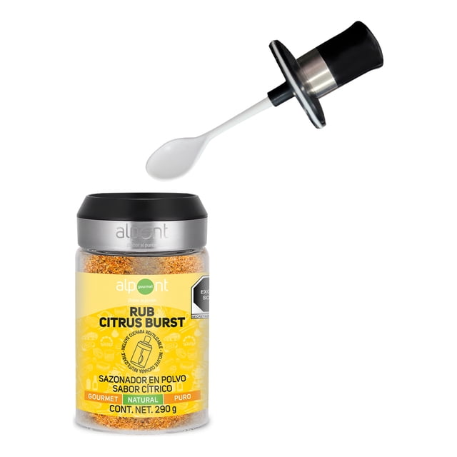 Alpont Rub Citrus Burst Sazonador Citrico Para Parrilla 290g