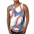 thumbnail image 2 of PBNBP Tank Tops Men Baseball Tanks Tops for Mens Cool Printed Graphic Sleeveless Tank Top Muscle Shirt for Workout Gym Jogging, 2 of 5