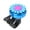 Blue, variant on shenmeida Mini Spinning Chrysanthemum Design Bike Bell for Kids Bike, Loud Sound Bicycle Bell for Kids Girls Boys
