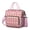 Pink-87, variant on Abstract Floral Pig Design Insulated Cooler Bag - Durable Outdoor Lunch Tote with Shoulder Strap