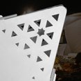 thumbnail image 2 of Hoguera plegable de acero inoxidable portátil para fogata, para Picnic, viajes, cocina Horno colgante triangular, 2 of 9